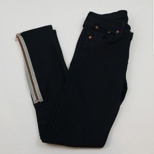 Rag & Bone Skinny Zipper Leg Jeans